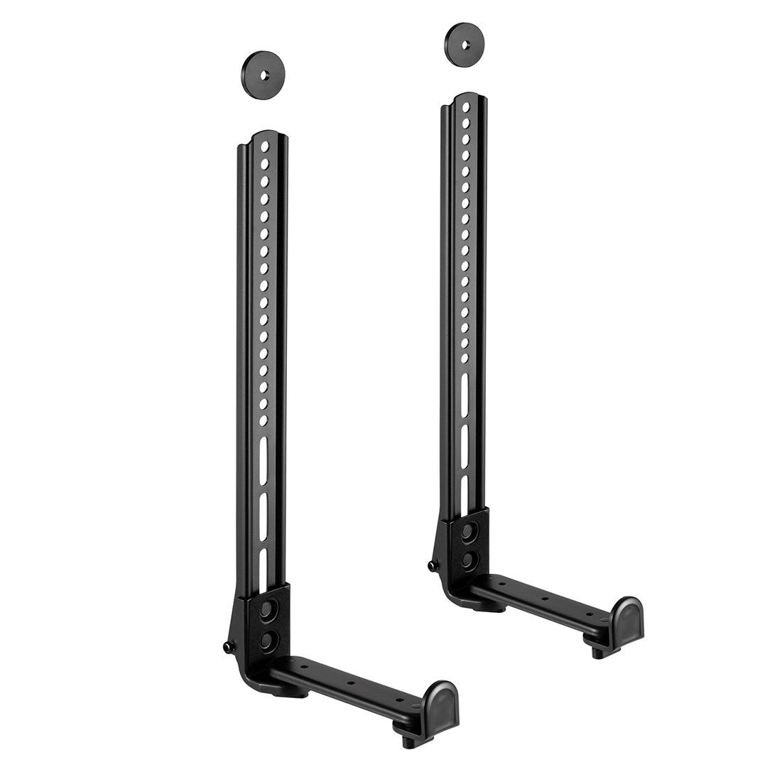 Maclean MC-914 Universal Soundbar Mount Speaker Holder Mounting Under TV Up To 15kg VESA Space Saving