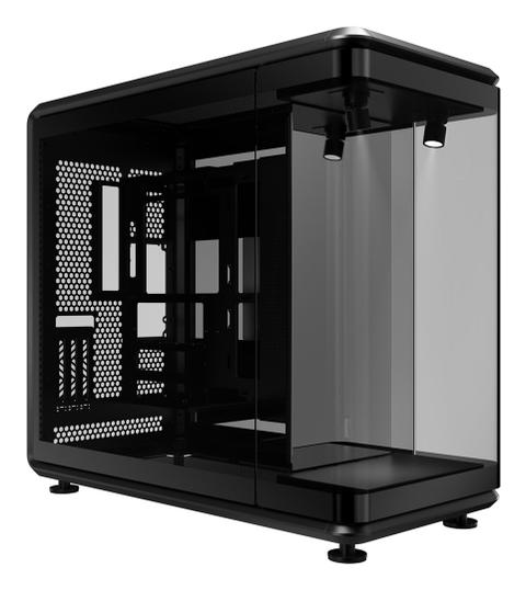 Cooler Master MasterFrame 360 Panorama (Schwarz, Panorama-Glasdesign)