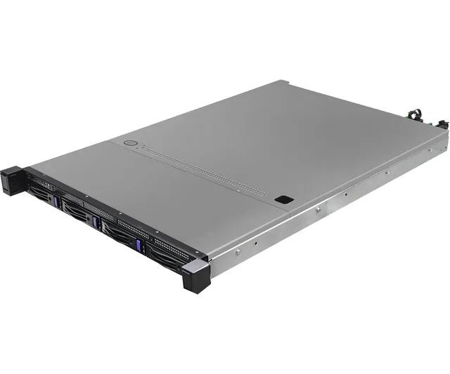 Asrock 1U4L-GENOA/2T server barebone AMD SoC LGA 6096 Rack (1U) Grey