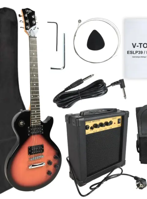 Electric Guitar V-TONE ESLP39 SB 4/4 Les Paul