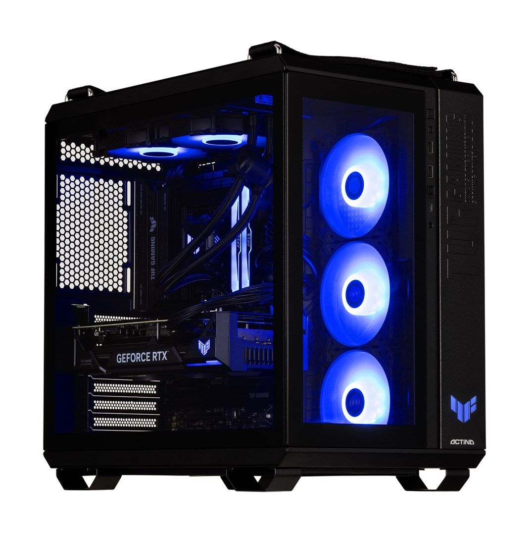 Actina 5901443411871 PC AMD Ryzen™ 9 9900X 32 GB DDR5-SDRAM 2 TB SSD NVIDIA GeForce RTX 5090 Midi Tower Black