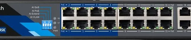 PoE Switch BCS BASIC BCS-B-SP1602G-1SFP