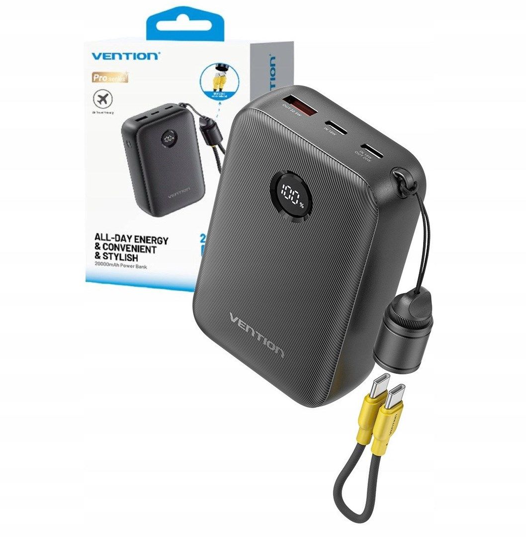 Vention 20000mAh Power Bank 22.5W