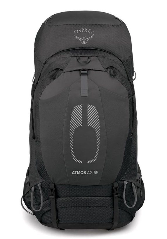 Trekking Backpack Osprey Atmos AG 65 Black L/XL