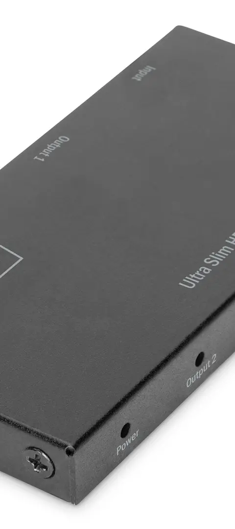 Digitus Ultra Slim HDMI Splitter 1x2 4K 60Hz HDR
