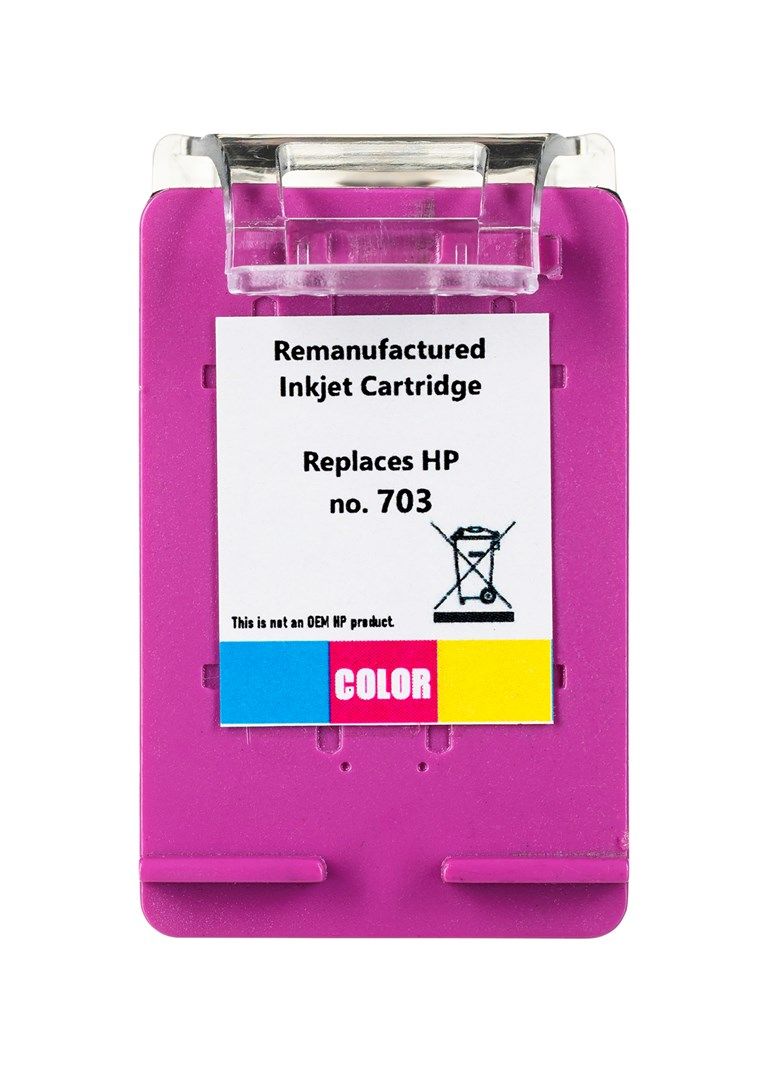 Superbulk Printer Ink HP B-H703C (Replacement HP 703 CD888) Tricolour Standard