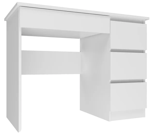 MIJAS Right-Hand Desk White