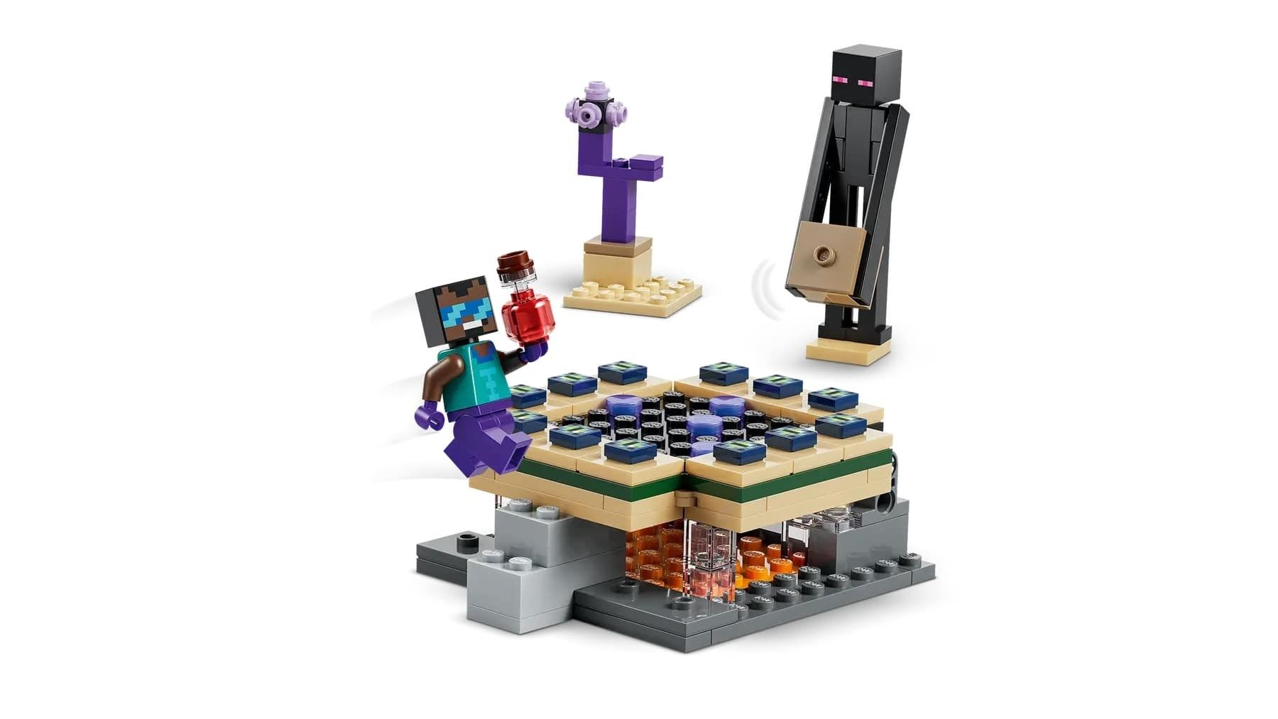 LEGO 21584 Minecraft Reise Durch Nether Und Endportal