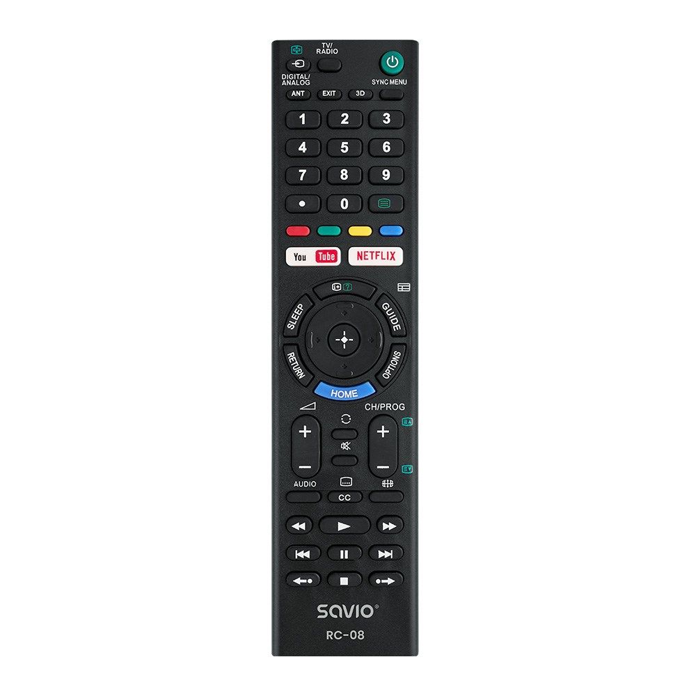 Savio RC-08 Remote Control TV Press Buttons