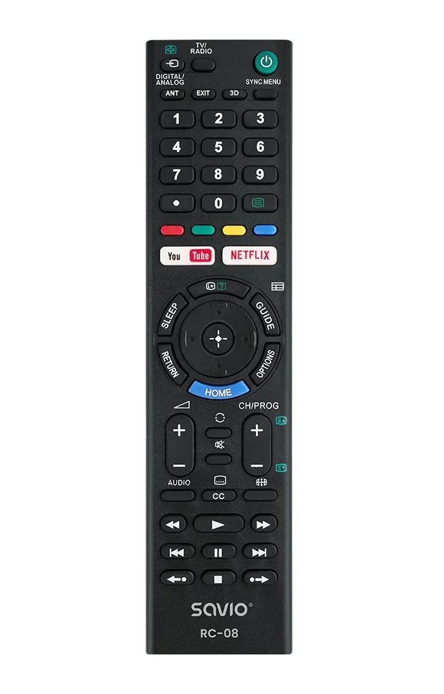 Savio RC-08 Remote Control TV Press Buttons
