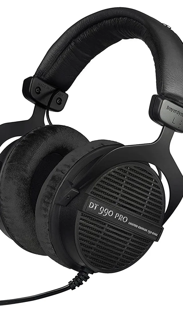 Beyerdynamic DT 990 PRO 250 OHM Black Limited Edition - Open Studio Headphones