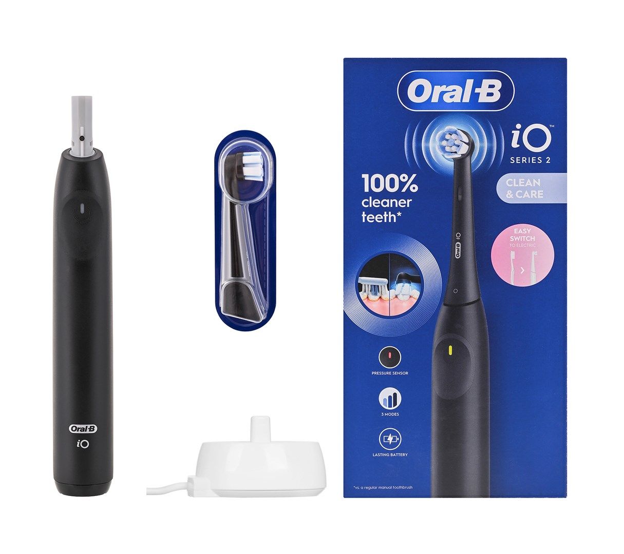 Oral-B iO 2 Adult Rotating toothbrush Black