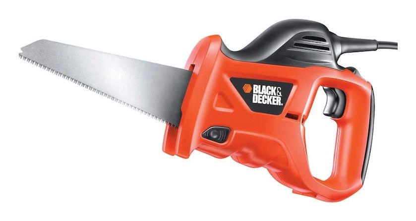 Black Decker KS880EC-QS Hand Saw Bucksaw 23.9 Cm Orange
