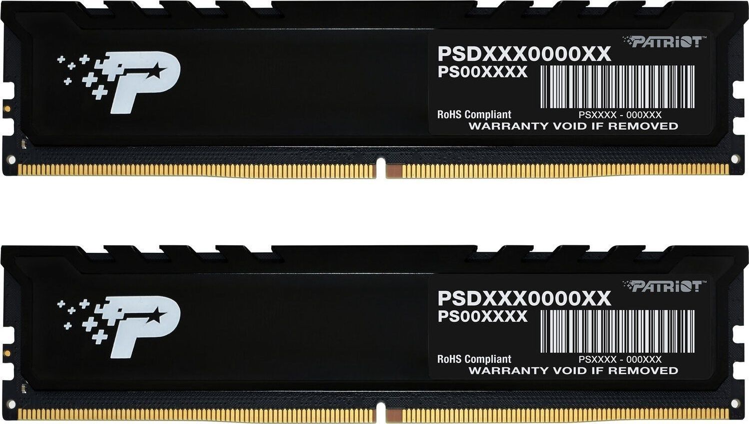 Patriot Memory Signature Line PSP532G5600KH1 memory module 32 GB 2 x 16 GB DDR5 288-pin DIMM
