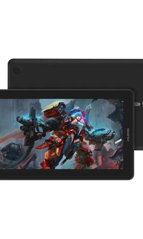 HUION Kamvas 13 graphic tablet Black 5080 lpi 293.76 x 165.24 mm USB