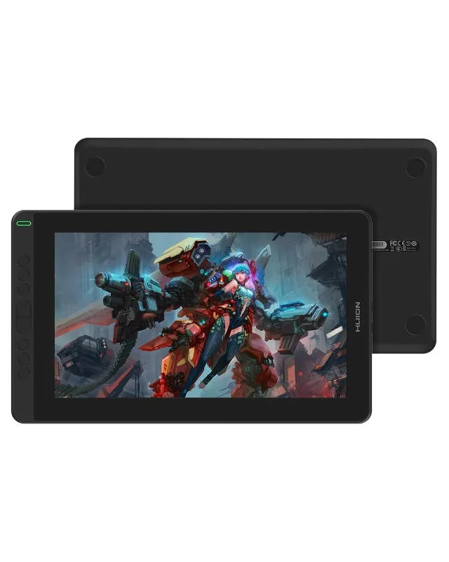 HUION Kamvas 13 graphic tablet Black 5080 lpi 293.76 x 165.24 mm USB