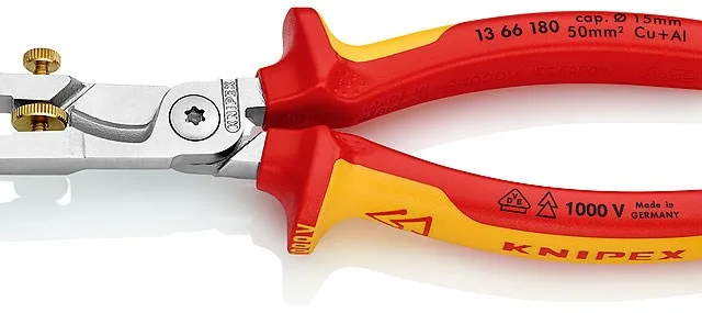 KNIPEX Kabelschere Mit Abisolierfunktion