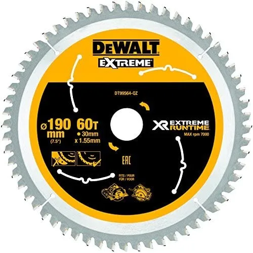 DeWALT DT99564-QZ circular saw blade 19 cm 1 pc(s)