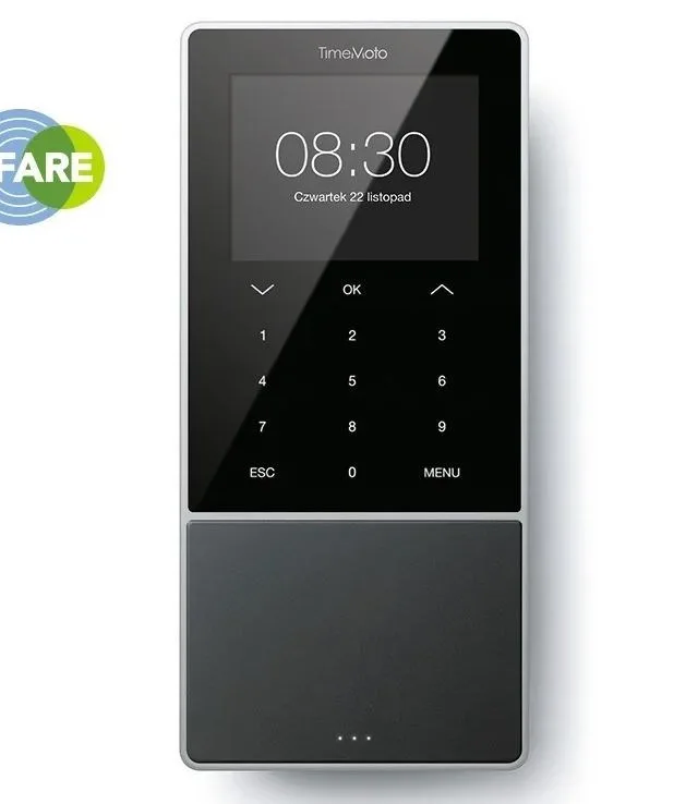 Safescan TimeMoto TM-818 SC Time Attendance System RFID PIN Code MIFAME IDESfire