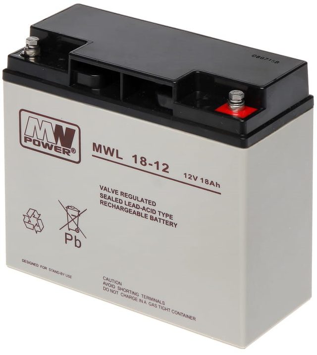 Battery MW Power AGM MWL 18-1212V/18Ah 181 77 167 (M5)
