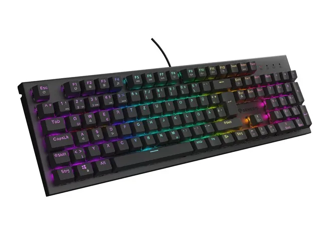 GENESIS Thor 303 keyboard Gaming USB QWERTZ German Black