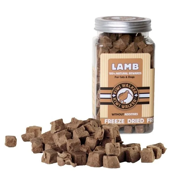 KIWI WALKER Freeze-Dried Treats Lamb - Treat For Dog And Cat - 90g