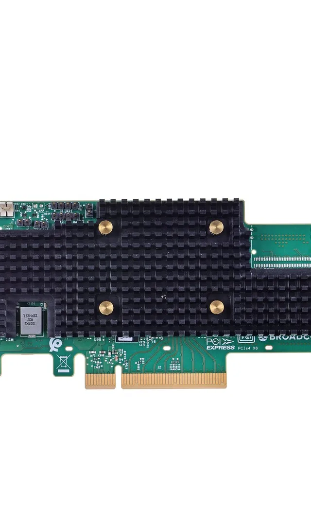 Broadcom BCM HBA 9600-16i SAS/SATA/NVMe interface cards/adapter Internal SFF-8654
