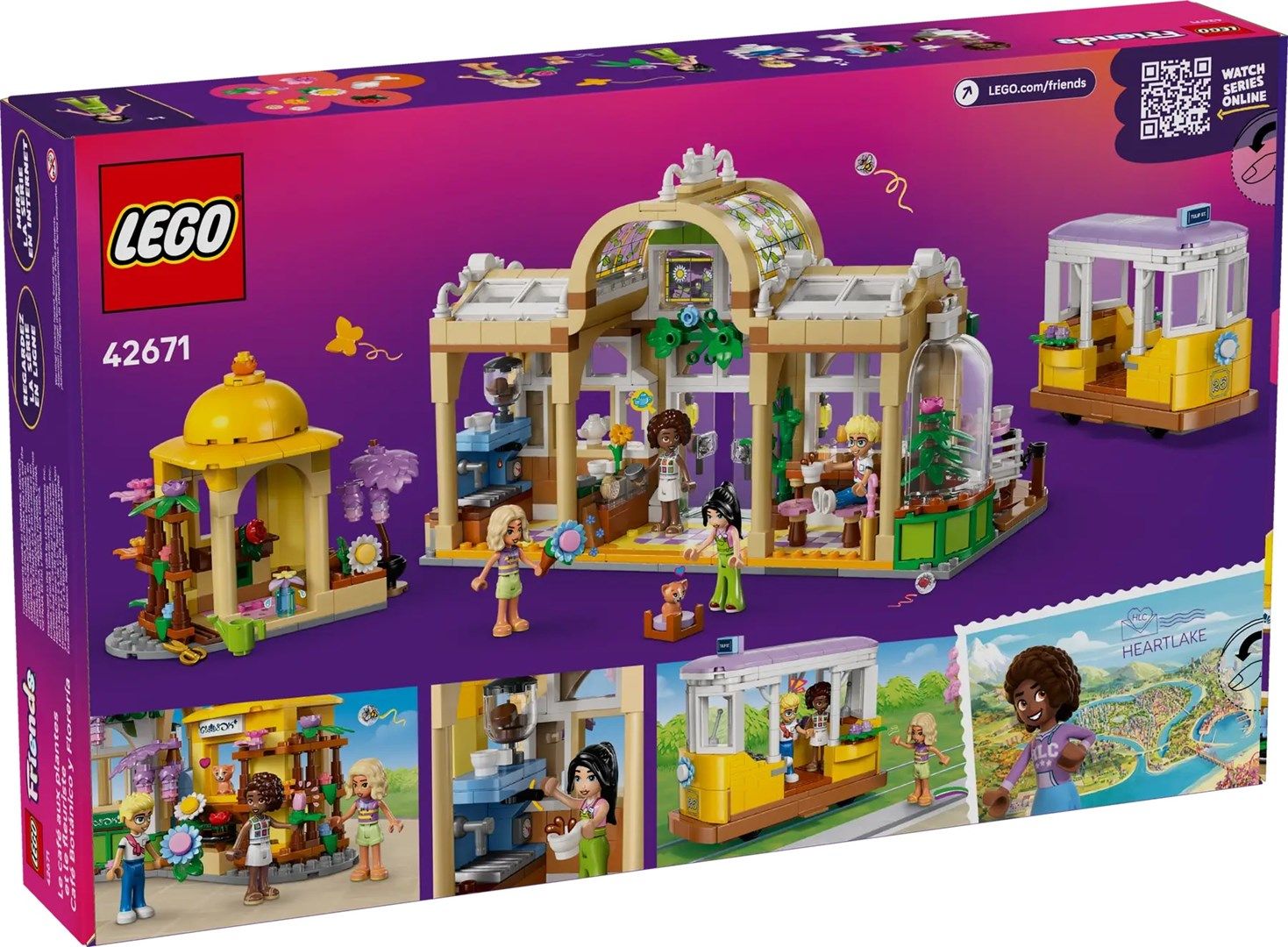 LEGO 42671 Friends Pflanzencaf Und Blumenkiosk