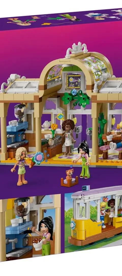 LEGO 42671 Friends Pflanzencaf Und Blumenkiosk