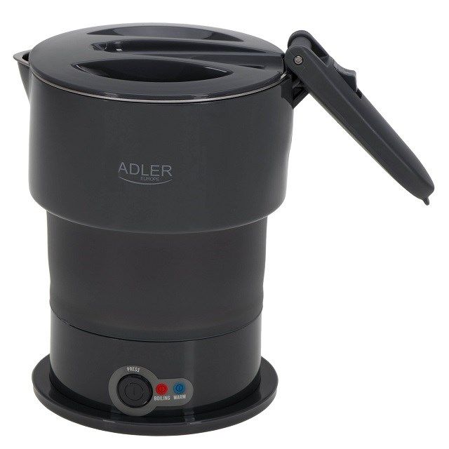 ADLER AD 1377g Grey Silicone Kettle