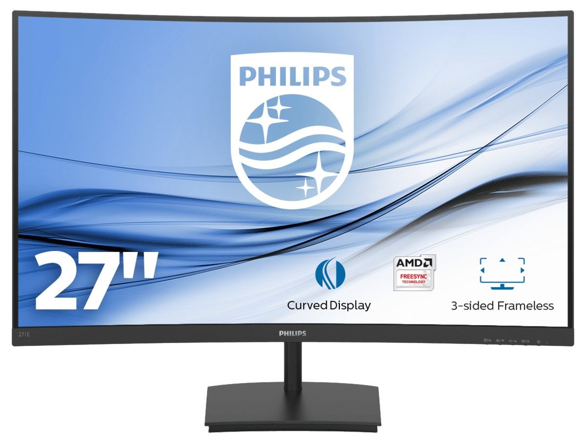 Philips E Line 271E1SCA/00 computer monitor 68.6 cm (27") 1920 x 1080 pixels Full HD LCD Black