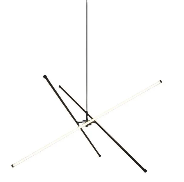 PENDANT LED LIGHT TANGER 90CM BLACK