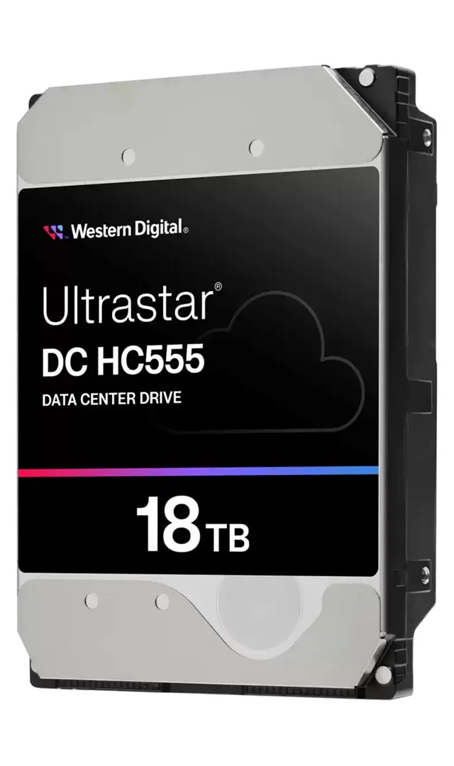 Western Digital Ultrastar DC HC555 internal hard drive 18 TB 7200 RPM 512 MB 3.5" SAS3