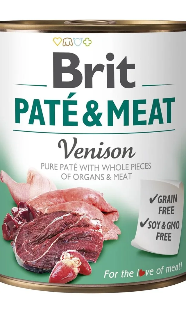 BRIT Paté Meat With Venison - 800g