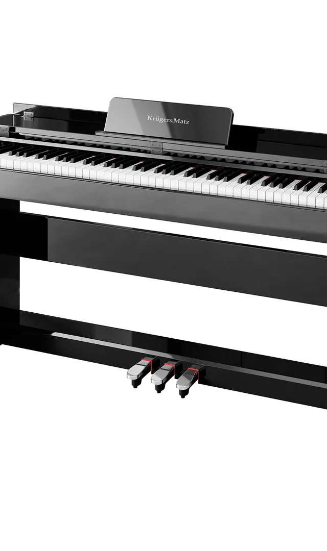 Pianino Cyfrowe Kruger Matz KMDP-135 Kolor Black PołYsk