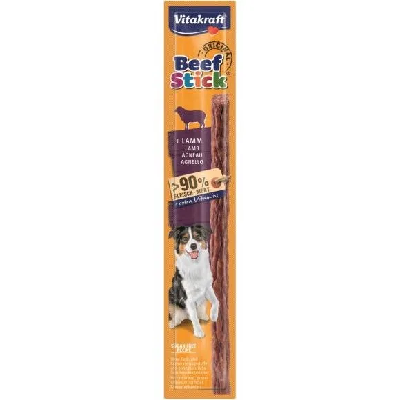 VITAKRAFT Beef Stick Lamb - Dog Treat - 12g