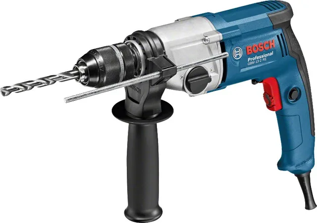 Bosch GBM 13-2 RE 1750 RPM Key 2.4 Kg Black Blue Grey