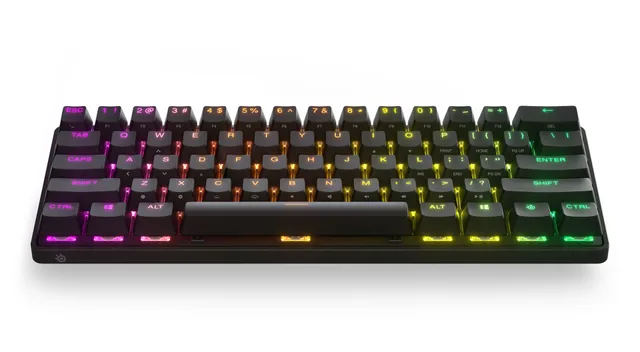 Steelseries Apex Pro Mini Wireless keyboard Gaming USB + RF Wireless + Bluetooth QWERTY US English Black