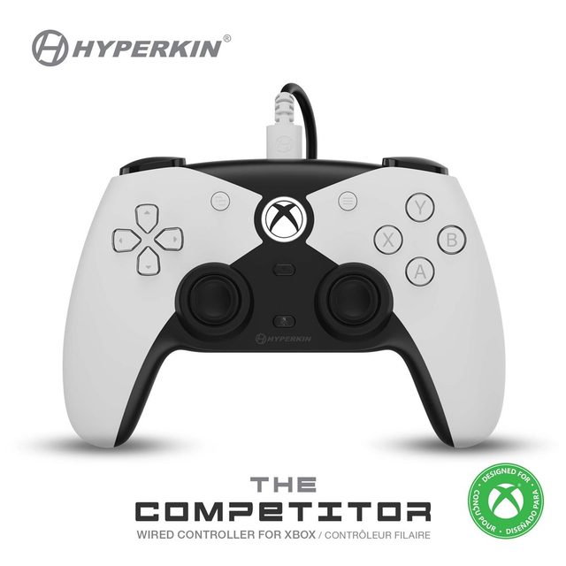 Hyperkin Controller Competitor White XBOX