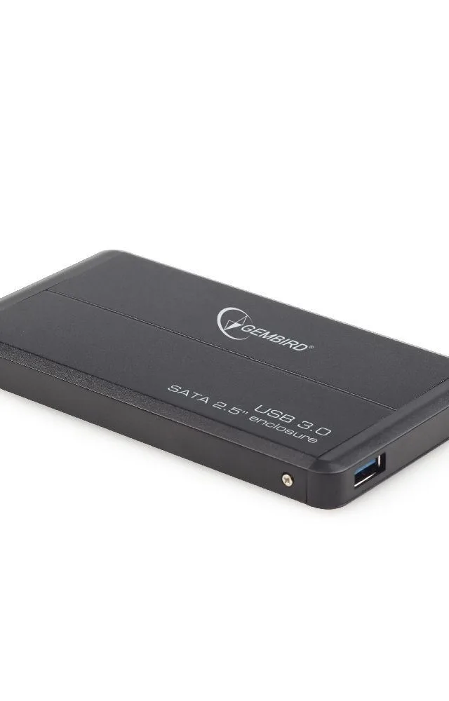Gembird EE2-U3S-2-S storage drive enclosure HDD enclosure Silver 2.5"