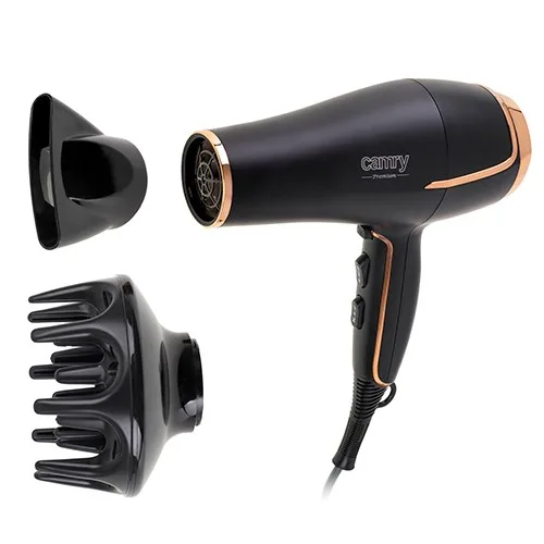 Camry CR 2255 Hair Dryer Black Gold 2000 W