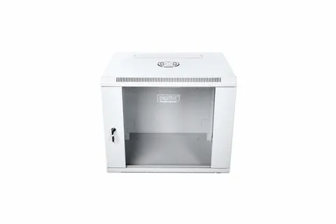 Digitus DN-W19 09U/450 rack cabinet 9U Wall mounted rack Light grey