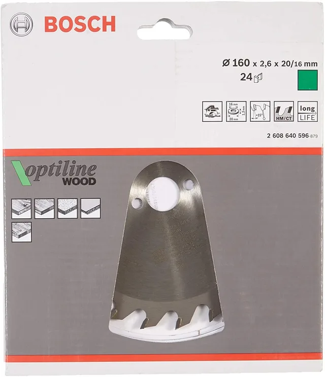 Bosch Optiline Wood Circular Saw Blades