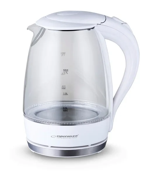 Esperanza EKK011W Electric Kettle 1.7 L White Multicolor 2200 W