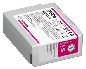 Epson SJIC42P-M Ink cartridge for ColorWorks C4000e ( Magenta)