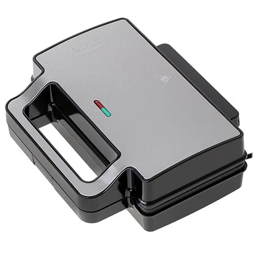 Adler AD 3073 Sandwich Toaster Silver - Black