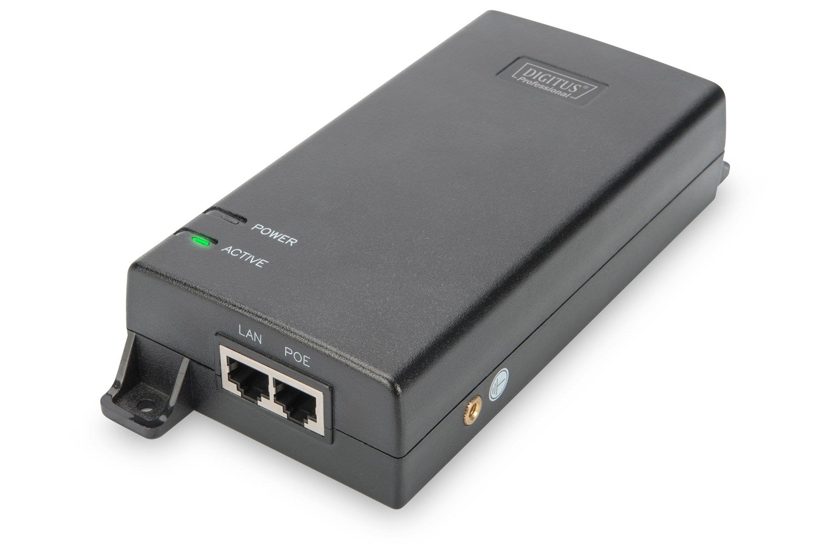 Digitus Gigabit Ethernet PoE Ultra Injector, 802.3af/at, 60 W
