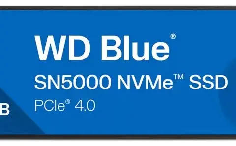 Western Digital Blue SN5000 500 GB M.2 PCI Express 4.0 NVMe 3D TLC NAND