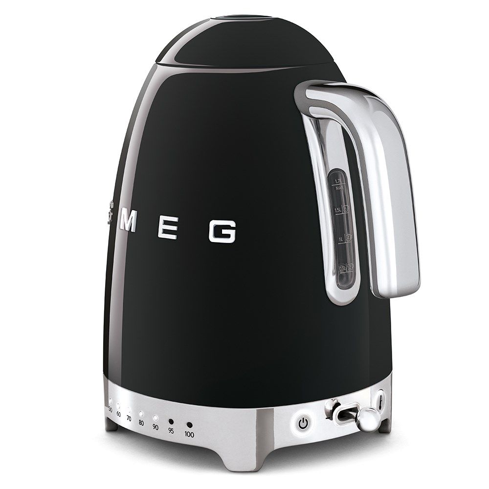 SMEG Wasserkocher 50s Style KLF04BLEU, Black