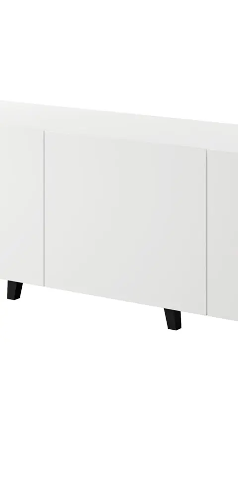 RTV Cabinet FARO 200x42x52 White Matt Oak Craft
